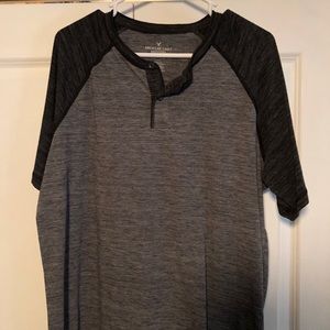 American Eagle Short-sleeve Henley